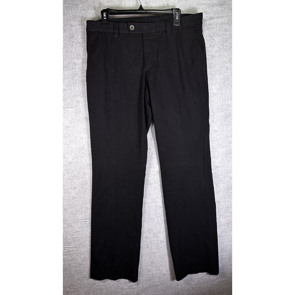 Alberto Ceramica Pants Stanley Trouser Men Size 52 (35X32) Modern Fit Black EUC